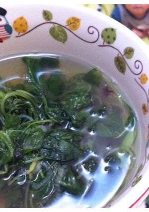 Foto resep Bayam Bening Segar (hanya 3 bahan)