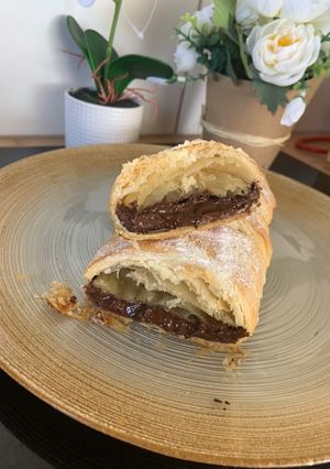 Une photo de Tresse feuilletée au nutella