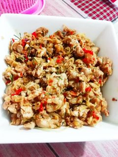 Foto resep Frozen Tuna Masak Sambel Matah