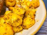 Crispy Garlic and Herb Air-fryer Potatoes