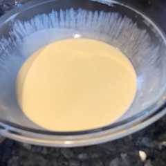 A picture of Crema de leche cómo obtenerla manualmente.