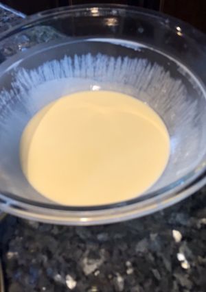 Una foto de Crema de leche cómo obtenerla manualmente