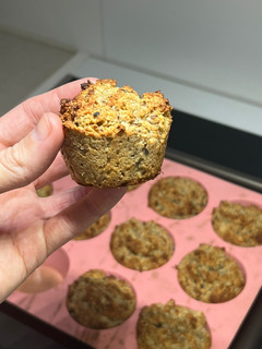 Una foto de Cupcakes sin harina y sin azúcar