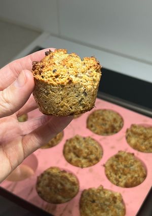 Una foto de Cupcakes sin harina y sin azúcar