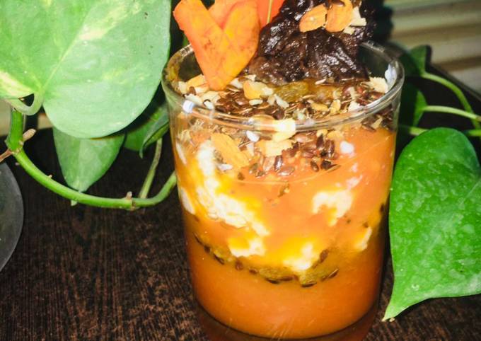 Easiest Way to Make Award-winning Healthy breakfast Oats papaya Choco pudding