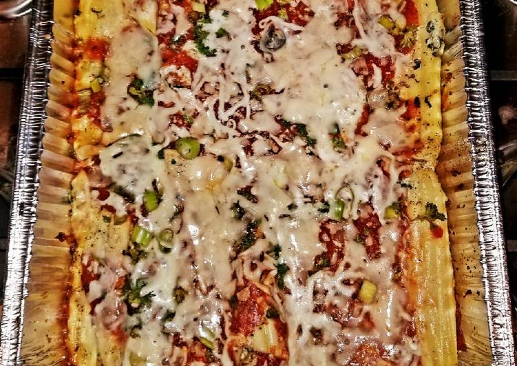 Recipe of Yummy Mike&#39;s Extra Cheesy Crazy Pleasy Manicotti