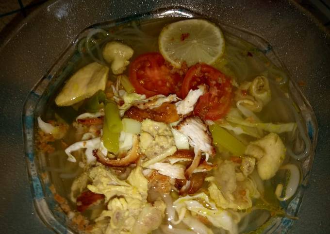 Soto ayam ala aku