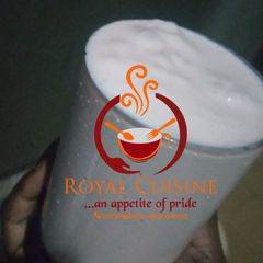A picture of #stay @home milk shake.