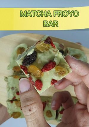 Foto resep Matcha Froyo Bar / Frozen Yogurt Matcha