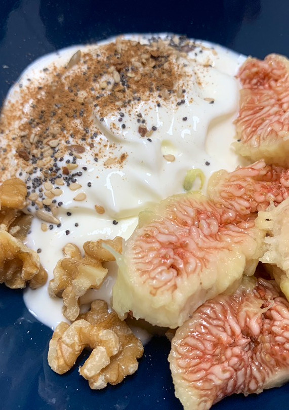 Una foto de Bowl de fruta para el desayuno