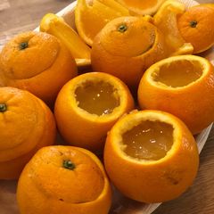 A picture of Orange jelly in Orange Refreshment.