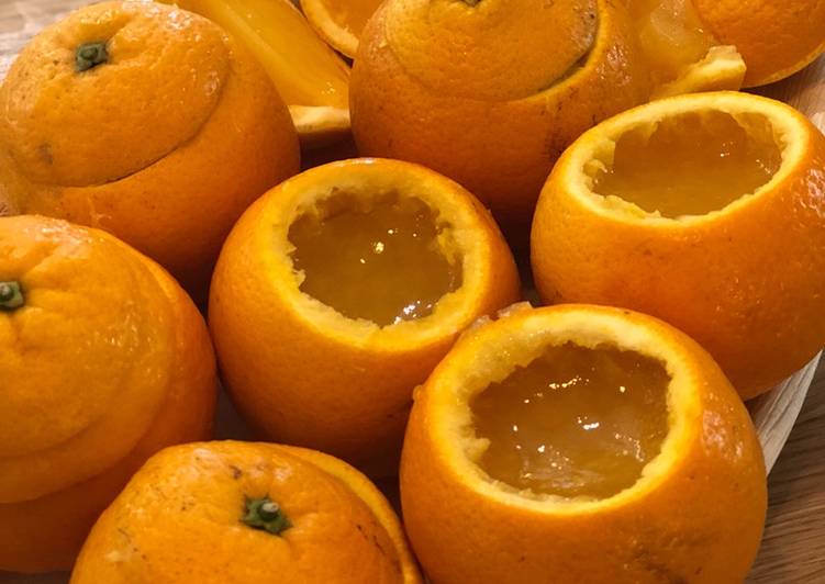 Recipe of Award-winning Orange jelly in Orange Refreshment