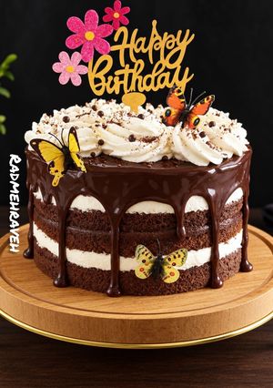 عکسی از دستور کیک کوییک میکس شکلاتی