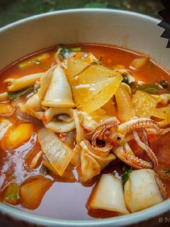Foto resep Cumi saos padang simple