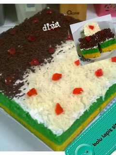 Foto resep Bolu lapis singkong