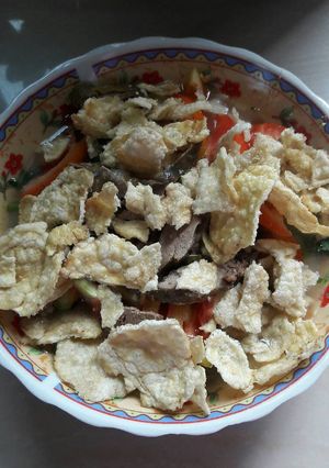 Foto resep Bubur ayam samarinda
