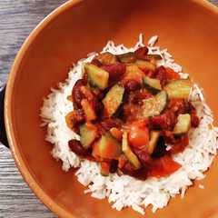 Foto di Fagiolata light con riso basmati