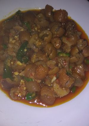 Foto resep Oseng kikiL cabe ijo