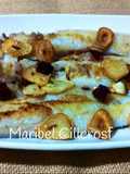 Filetes de merluza con fritada Bilbaína