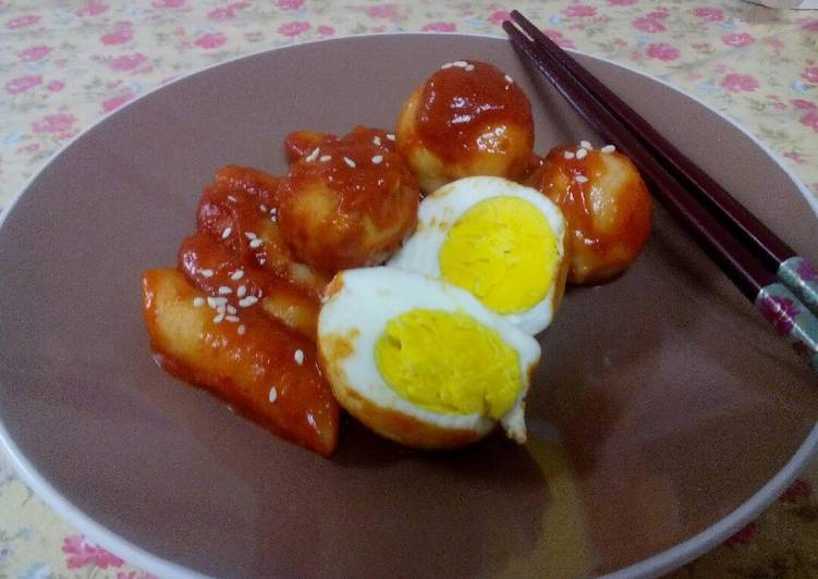 Tteokbokki (Kue Beras Korea)