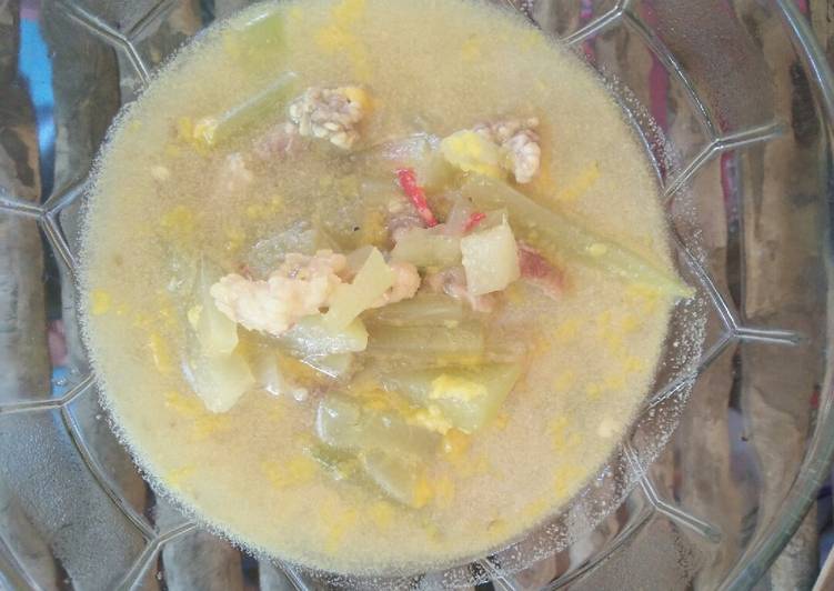 Cara meracik Sayur lodeh labu siam Anti Gagal