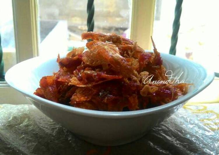 Resep Sambal ikan asin, Enak Banget