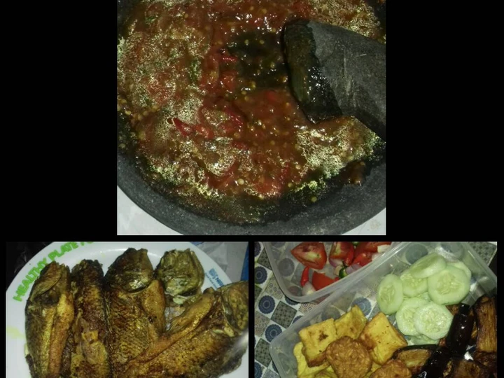 Cara Mudah Menyiapkan Resep Ikan Nila Goreng sambel lalapan😉 yang Bisa Manjain Lidah Anti Ribet, Lezat Sekali
