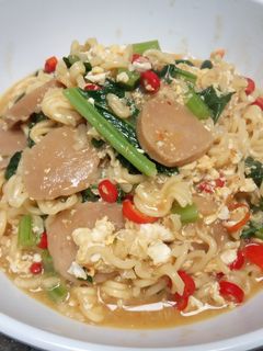 Foto resep Mie nyemek sedap soto