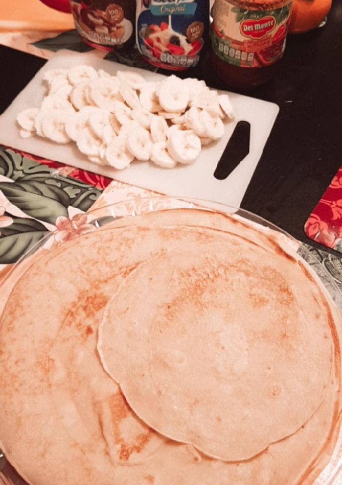 Una foto de Crepas dulces