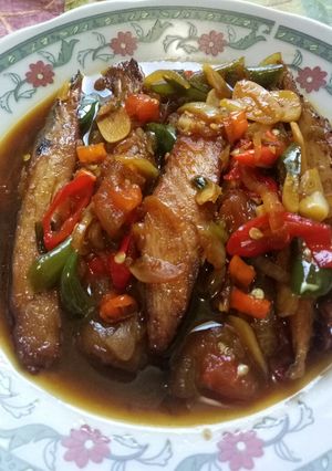 Foto resep TONGKOL IRISAN tumis saus tiram