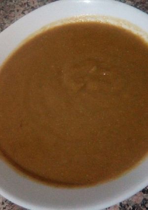 Une photo de Velouté des légumes secs