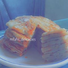 A picture of Banana pancakes 🥞.