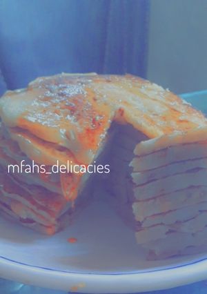 A picture of Banana pancakes 🥞.