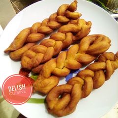 A picture of Dough corn rows!.