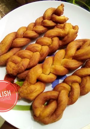 A picture of Dough corn rows!.