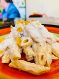 Penne con salsa alle noci