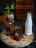 Oats and Ragi Brownies