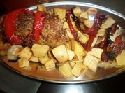 Una foto de peceto horno