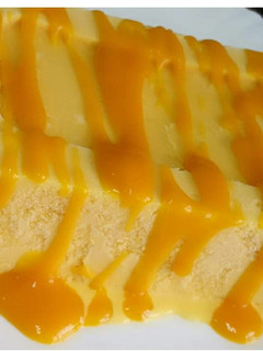 A picture of Mango Ice cream 🍧.