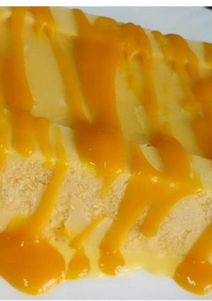 A picture of Mango Ice cream 🍧.