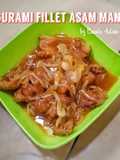Gurami fillet asam manis