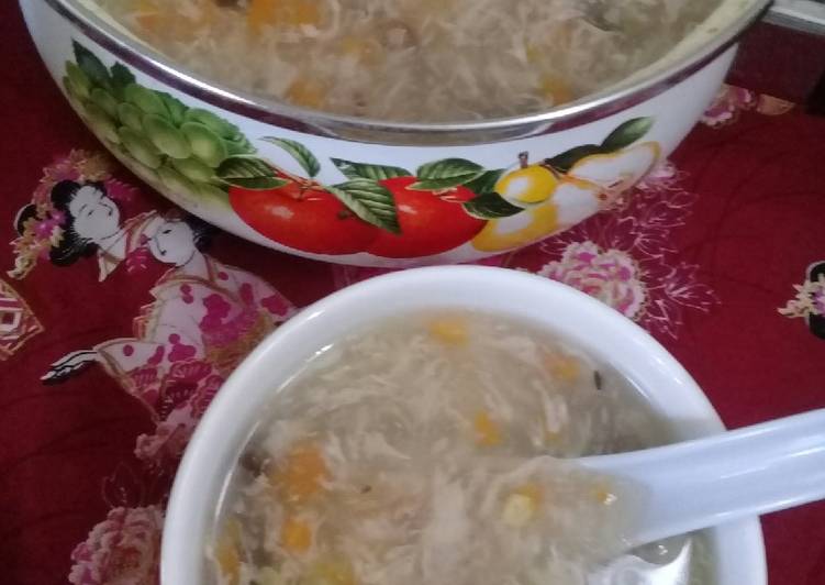 Recipe: Perfect Sup jagung simple