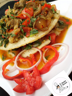 A picture of Sinasir with veggies stew.