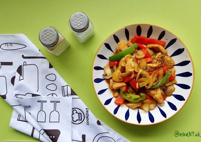 Resep Teriyaki Ayam Jamur Anti Gagal