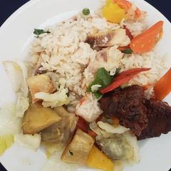 A picture of Coconut rice.