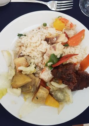 A picture of Coconut rice.