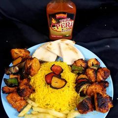 A picture of Espetada chicken.