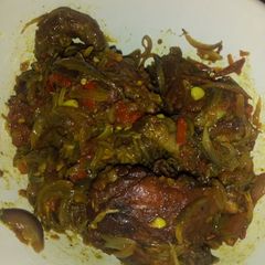 A picture of Pepper chicken.