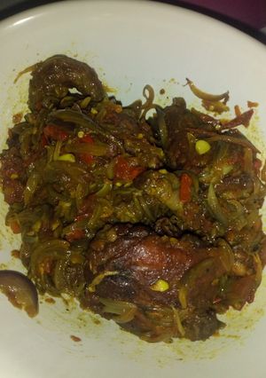 A picture of Pepper chicken.