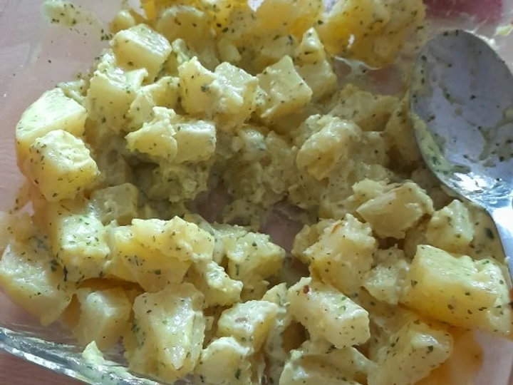 Easy Way Make Vegan Patato salad which Delicious